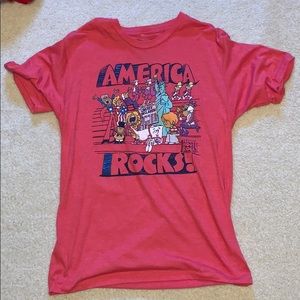 Size Large. Schoolhouse Rock graphic tee shirt